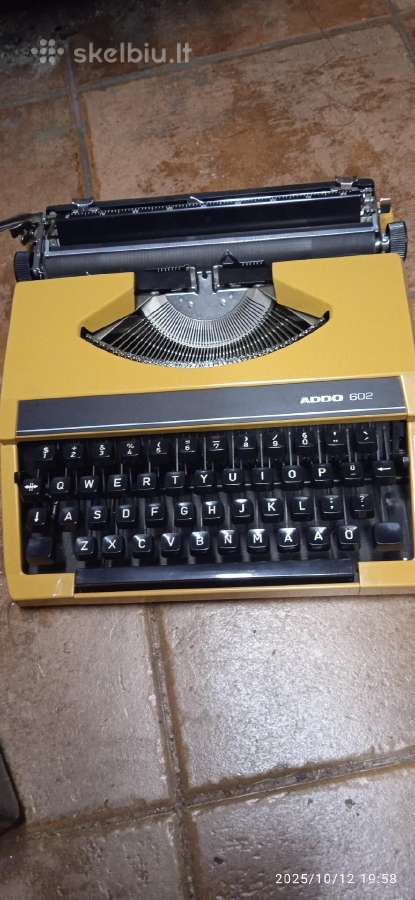 Rašomosios mašinėl. Imperial Mercury ir Ado(japan) - nuotraukos Nr. 10