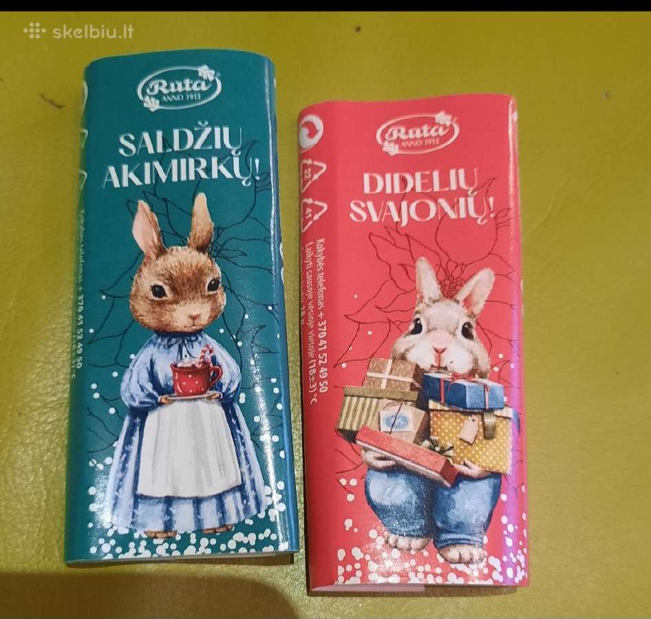 Šokolado popierėliai