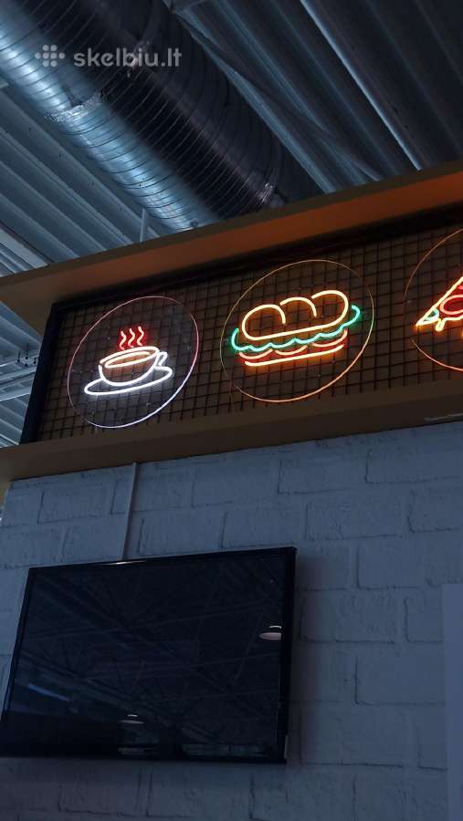 Neon LED užrašai/ LED Neon logotipai - nuotraukos Nr. 15
