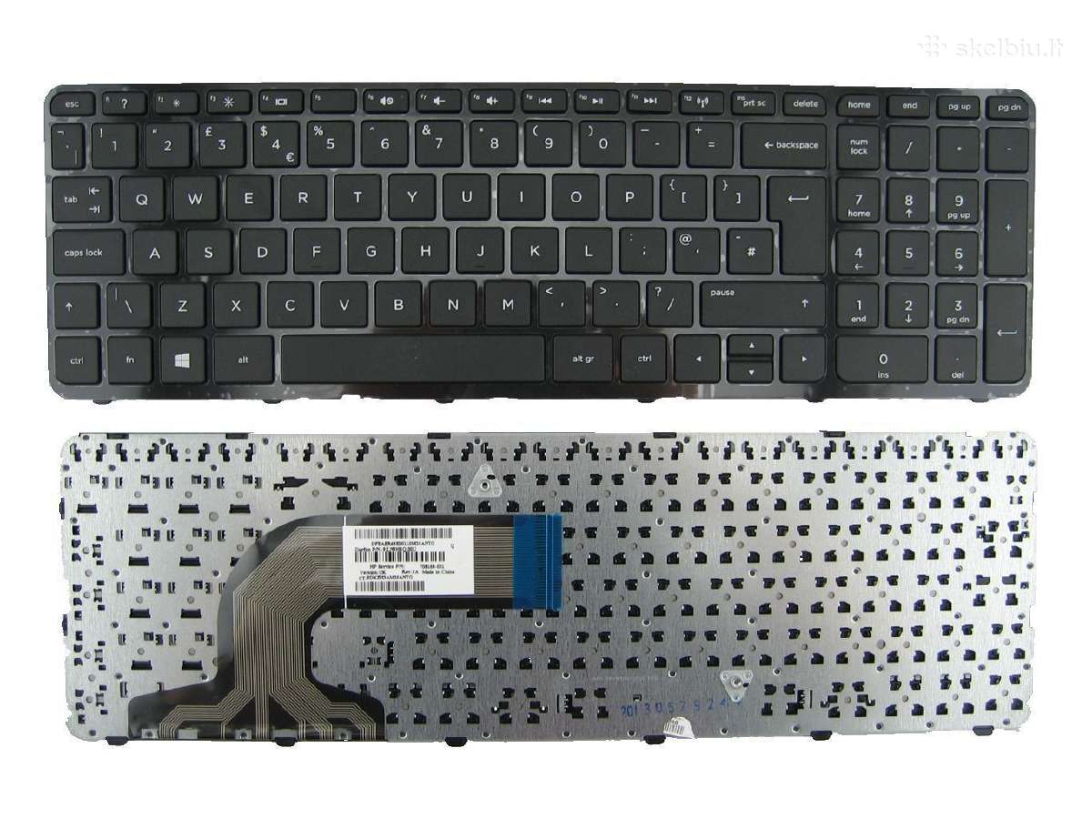 Klaviatūra hp pavilion g6 ir Hp Pavilion 15 - nuotraukos Nr. 2