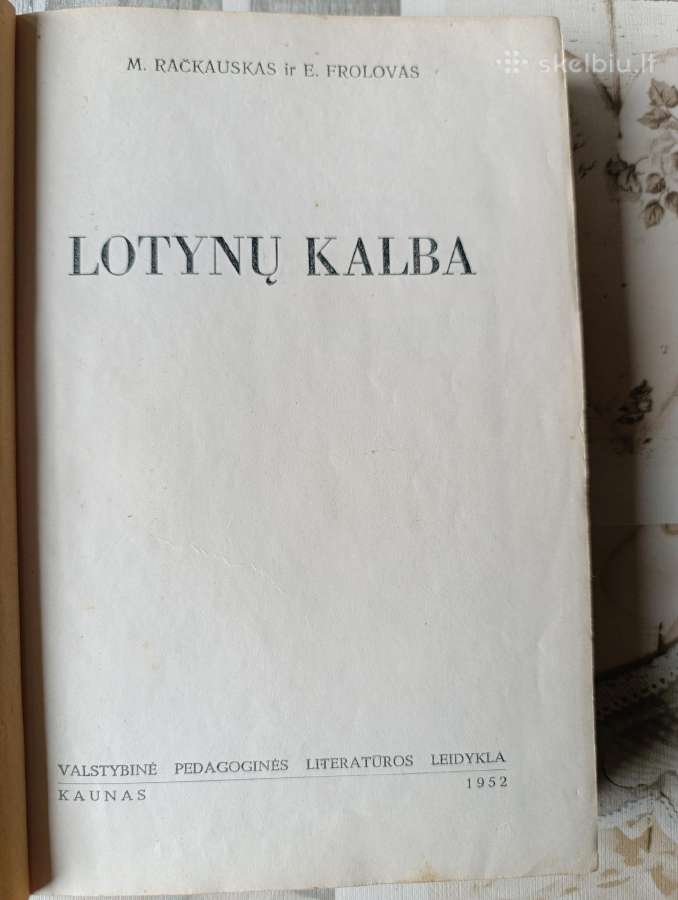 Lotynų kalba - nuotraukos Nr. 2