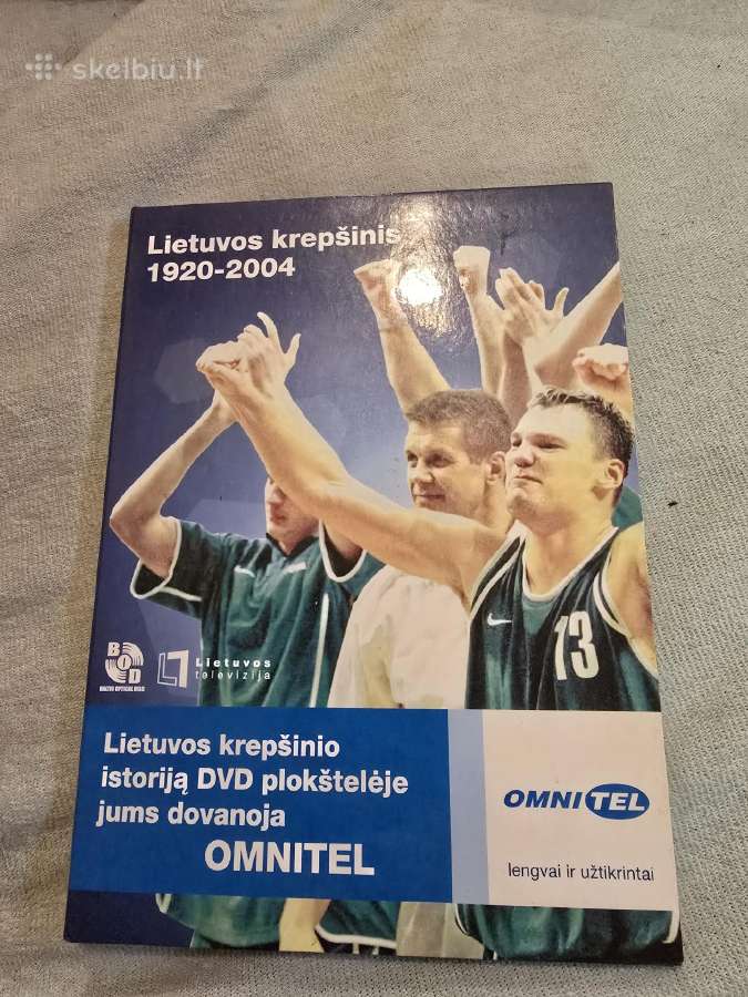 Dvd lietuvos krepšinis1920-2004