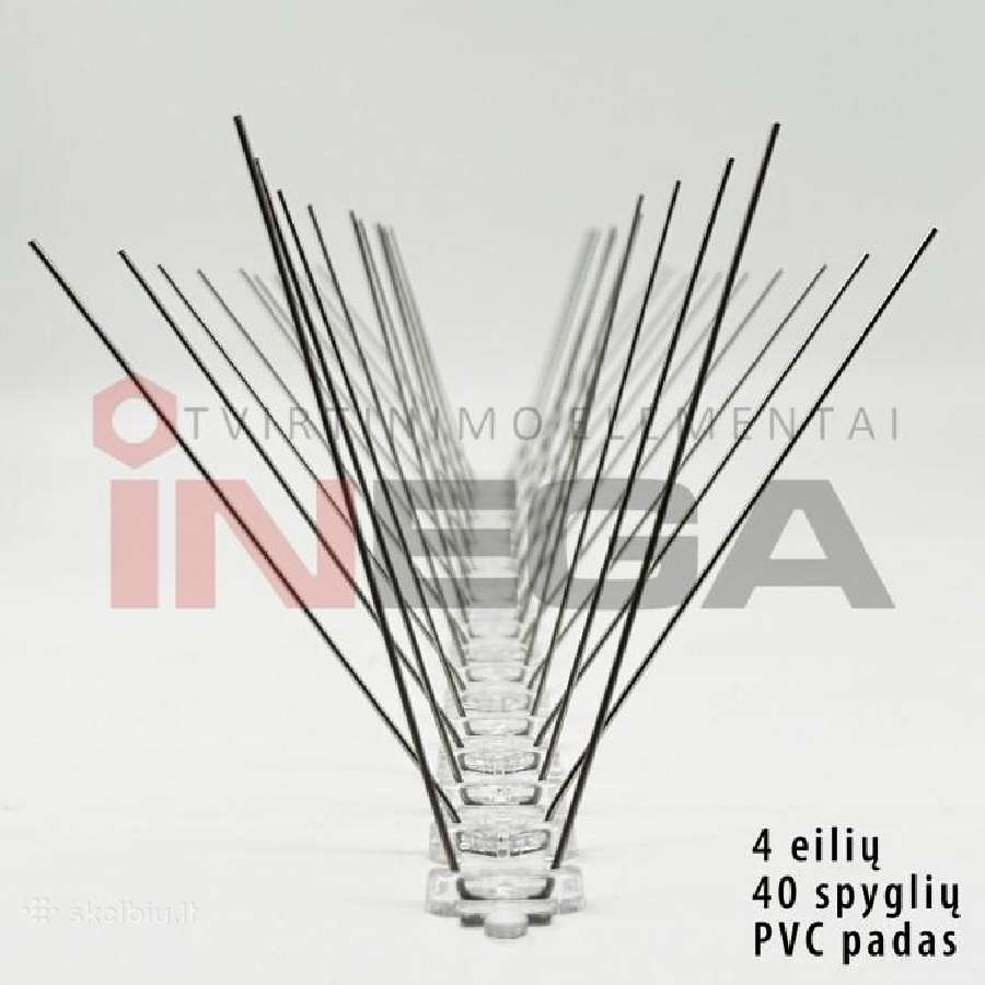 Paukščių apsauga/ Spygliuota apsauga nuo paukščių - nuotraukos Nr. 2