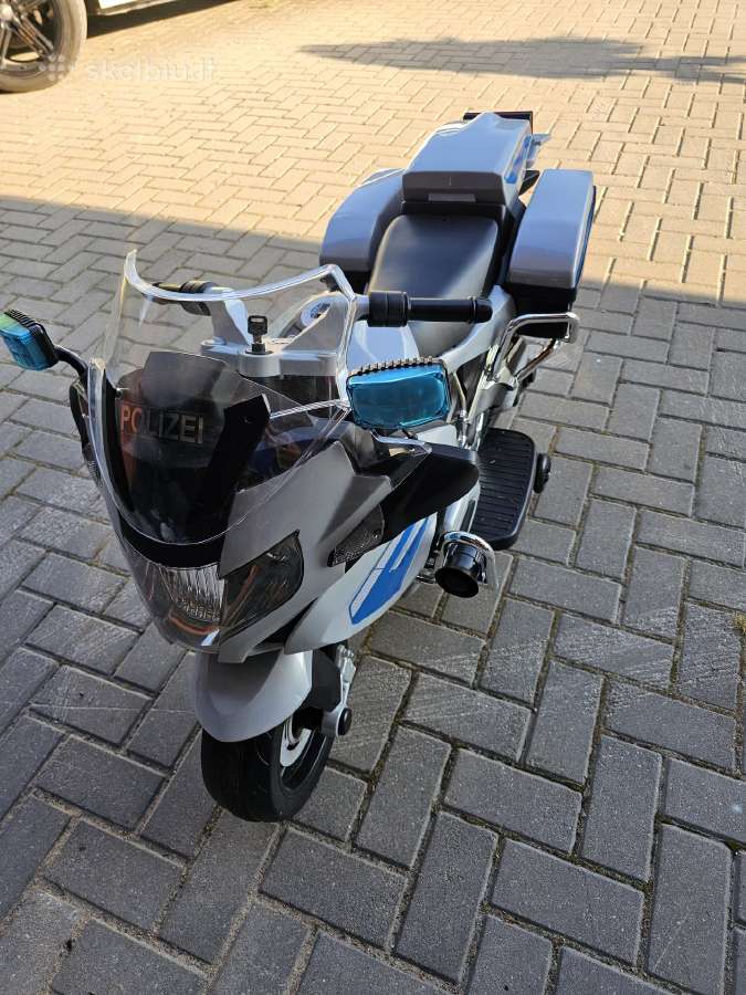 Mini policijos motociklas 12v