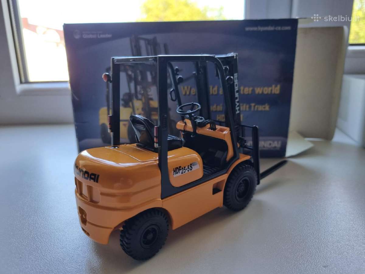 Dileris 1/25 Hyundai Hdf25ii Forklift Truck - nuotraukos Nr. 3