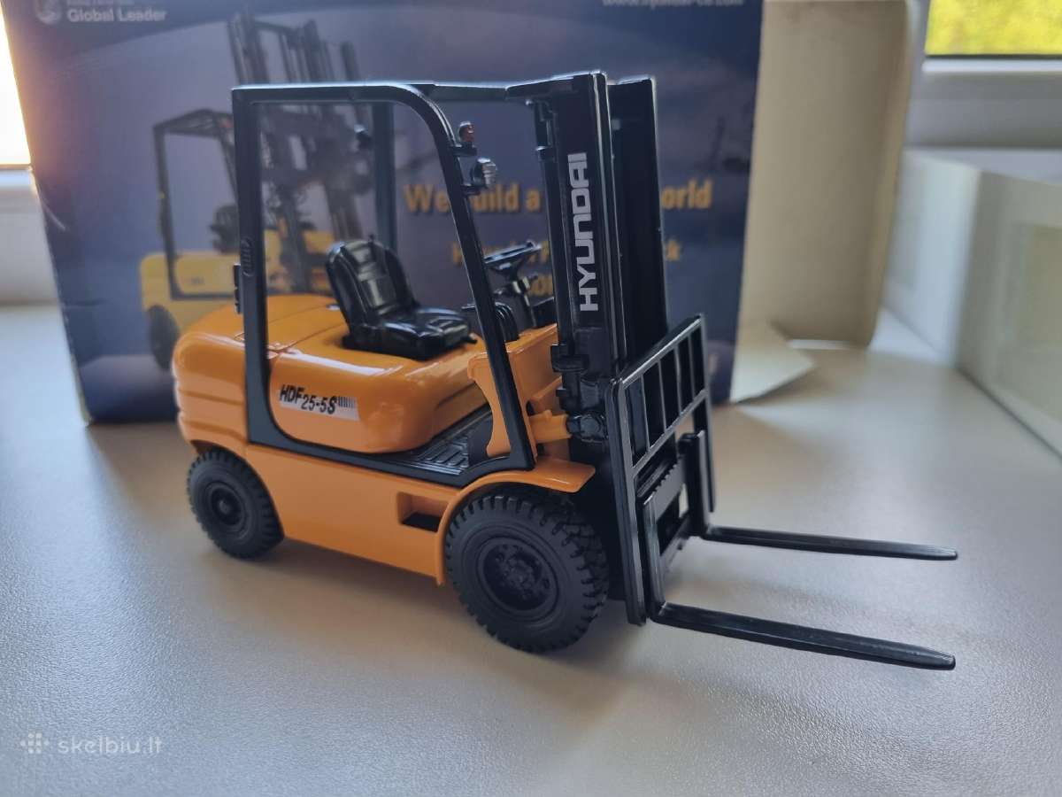 Dileris 1/25 Hyundai Hdf25ii Forklift Truck - nuotraukos Nr. 4