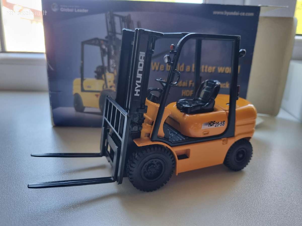 Dileris 1/25 Hyundai Hdf25ii Forklift Truck - nuotraukos Nr. 5