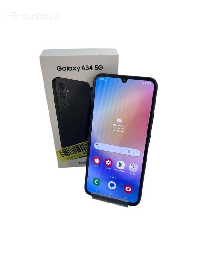 Samsung Galaxy A34 5G + 3 mėn. garantija - nuotraukos Nr. 2