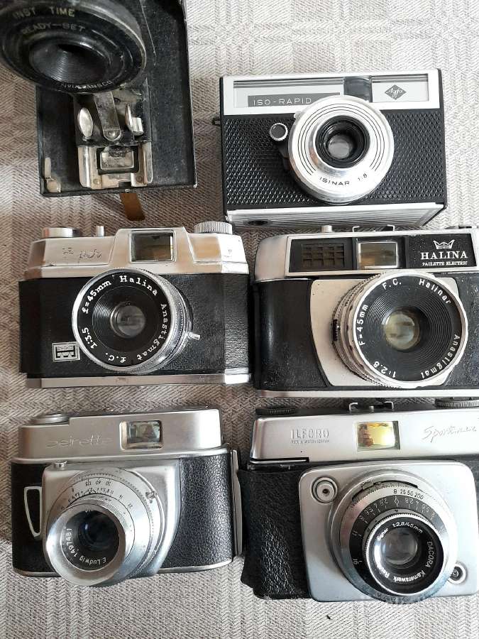 Įvairus fotoaparatai