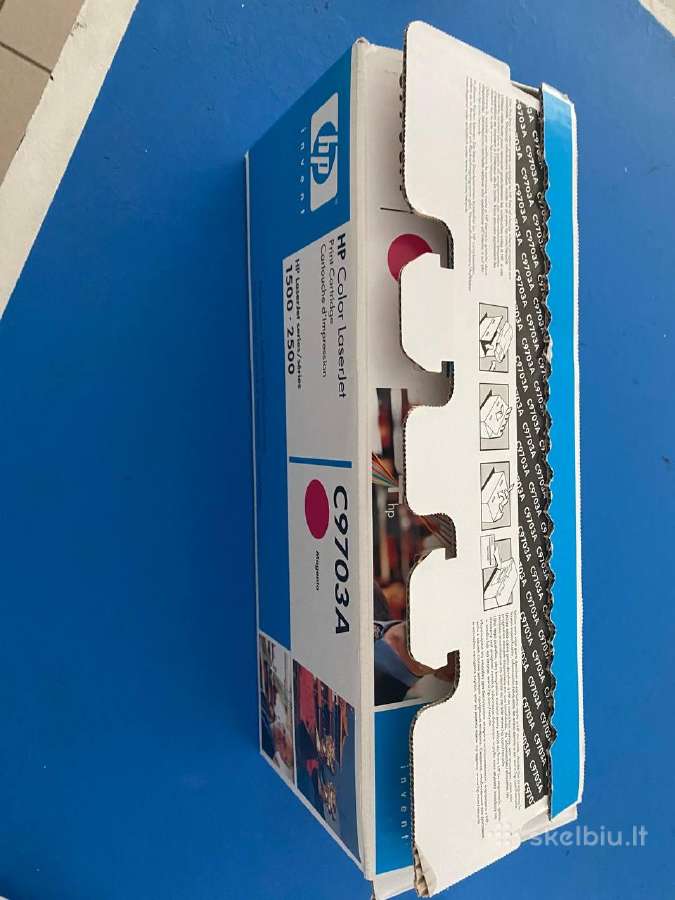 Hp tonerio kasetė – C9703a Hp 121a -raudona - nuotraukos Nr. 2