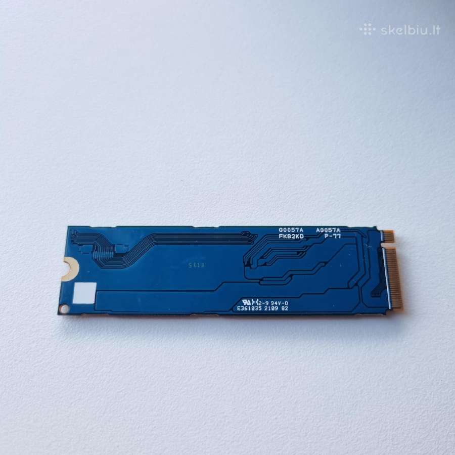 Toshiba Xg6 256gb Nvme M.2 Kxg6aznv256g SSD diskas - nuotraukos Nr. 2