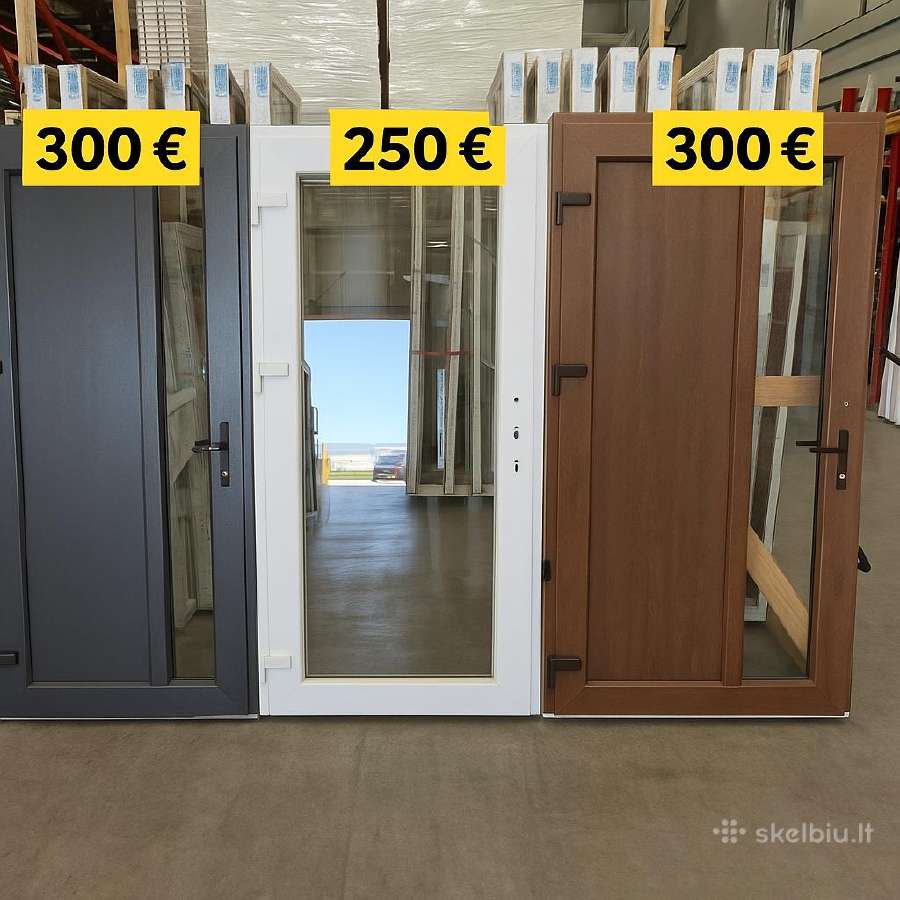 Techninės metalinės plieninės durys + langai - nuotraukos Nr. 4