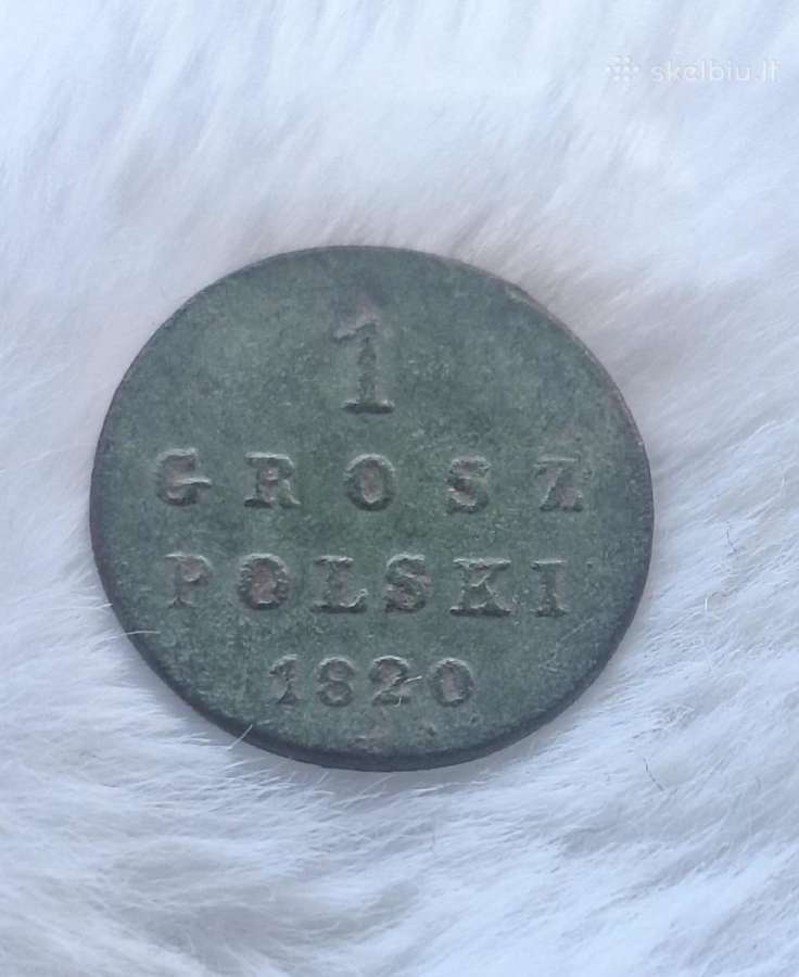 Grosz polski 1820