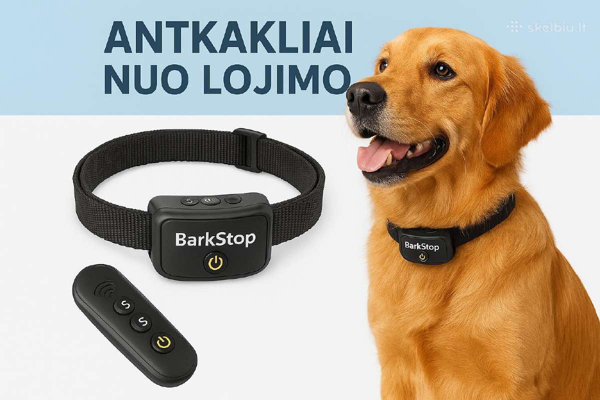 Šunų Antkakliai Nuo Lojimo / Kaukimo