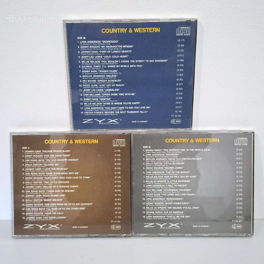 Country & Western (3 x CD rinkinys) - nuotraukos Nr. 2