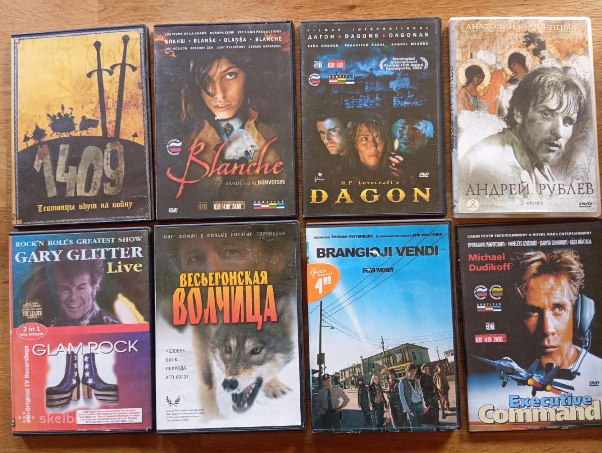 Dvd diskai