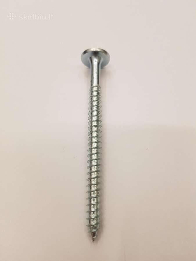 Varžtai konfirmatoriai 6,3x70mm.6,3x80mm. - nuotraukos Nr. 2