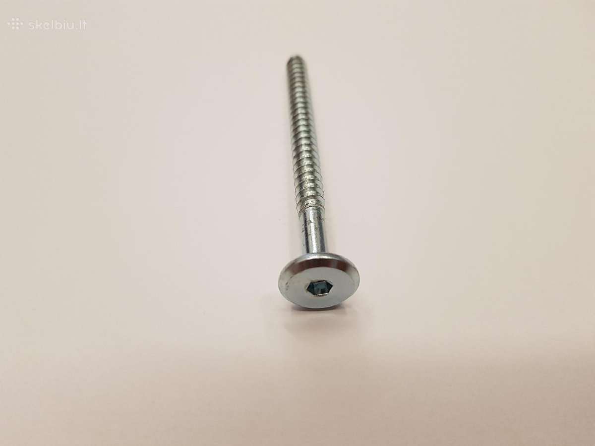 Varžtai konfirmatoriai 6,3x70mm.6,3x80mm. - nuotraukos Nr. 4