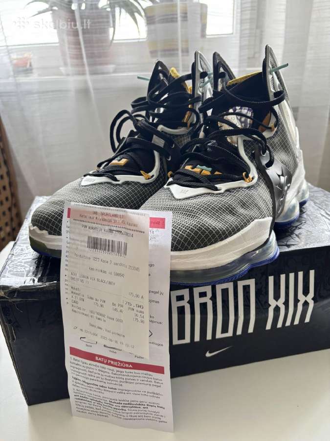 Nike Lebron 19 Hardwood classic 45 dydžio - nuotraukos Nr. 9