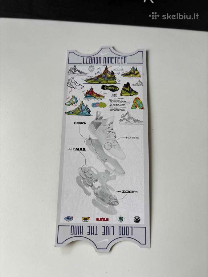 Nike Lebron 19 Hardwood classic 45 dydžio - nuotraukos Nr. 12