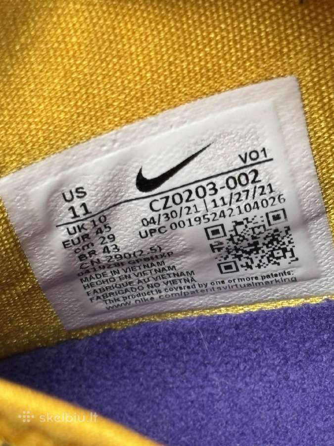 Nike Lebron 19 Hardwood classic 45 dydžio - nuotraukos Nr. 8