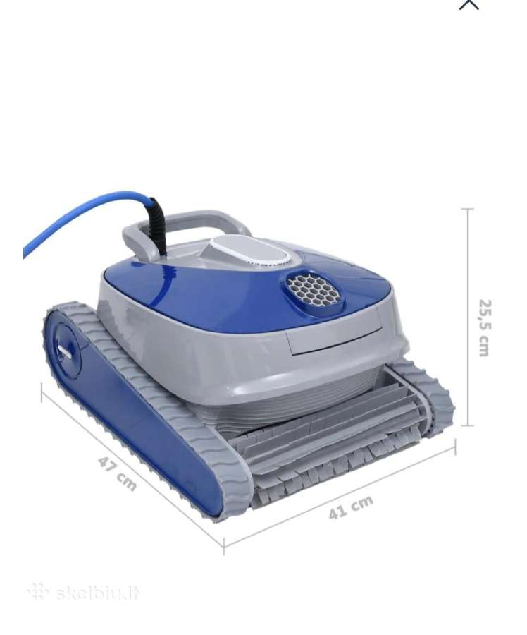 Baseino valymo robotas