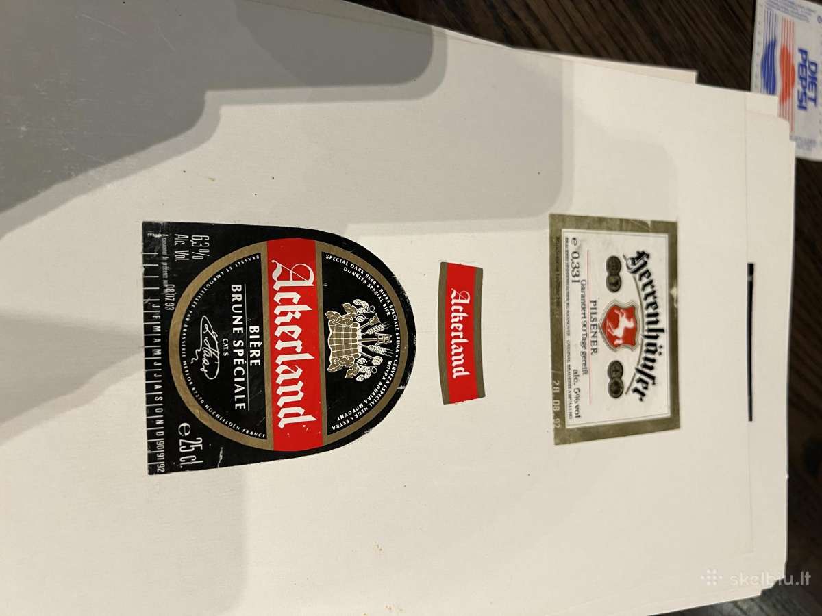 Parduodu alaus ir limonadu etikeciu kolekcija - nuotraukos Nr. 5