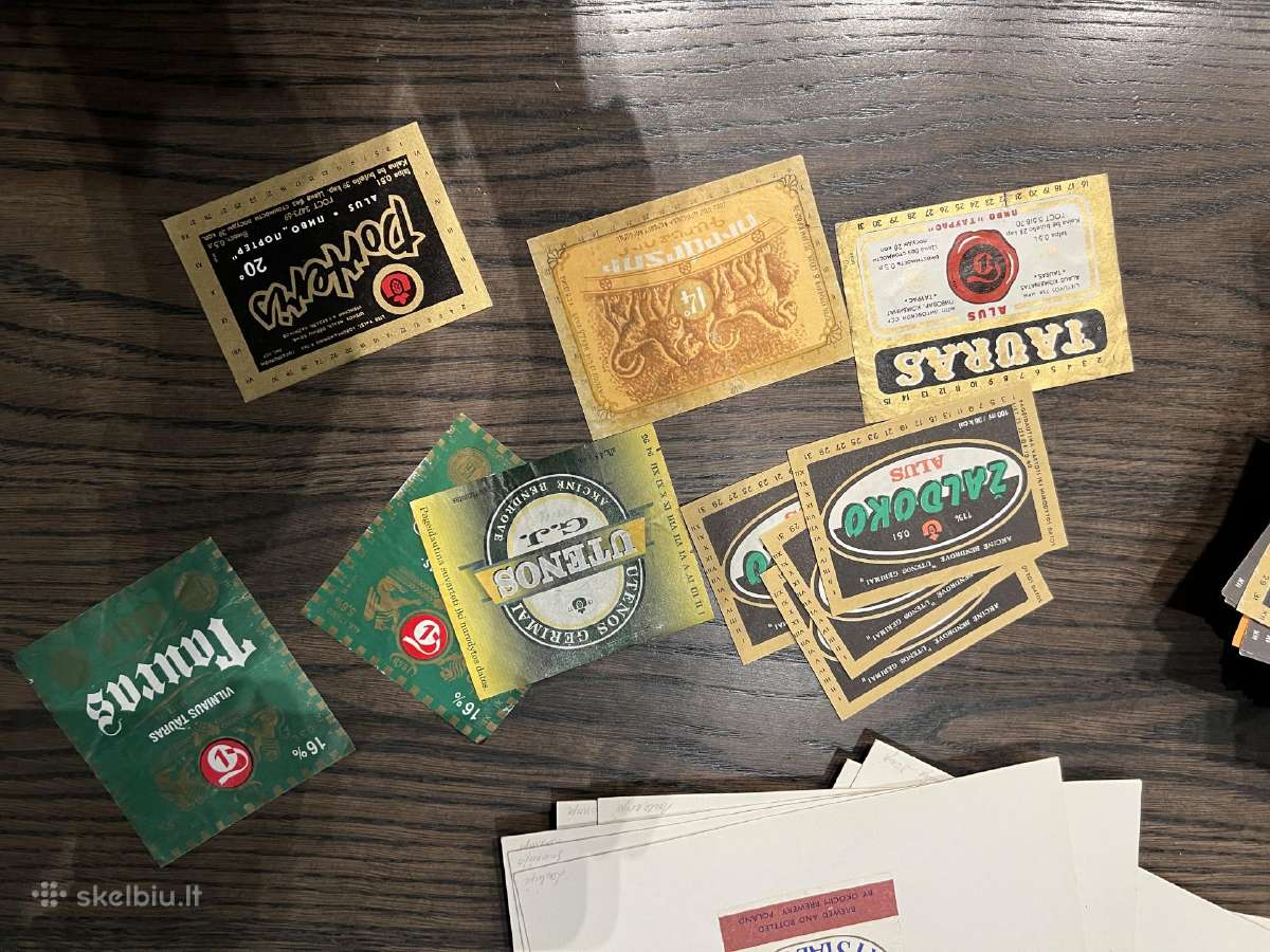 Parduodu alaus ir limonadu etikeciu kolekcija - nuotraukos Nr. 21