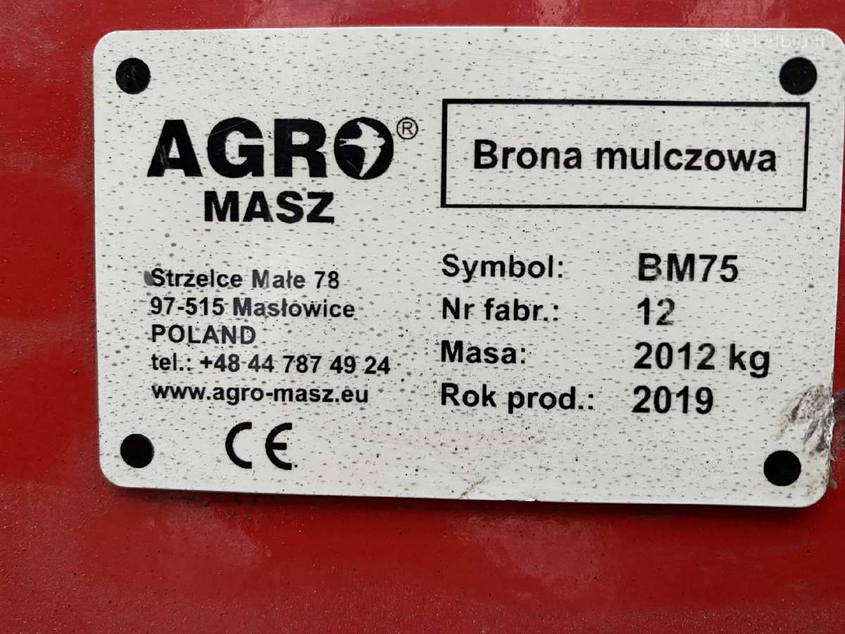 Ražieninės akėčios Agro Masz - nuotraukos Nr. 8
