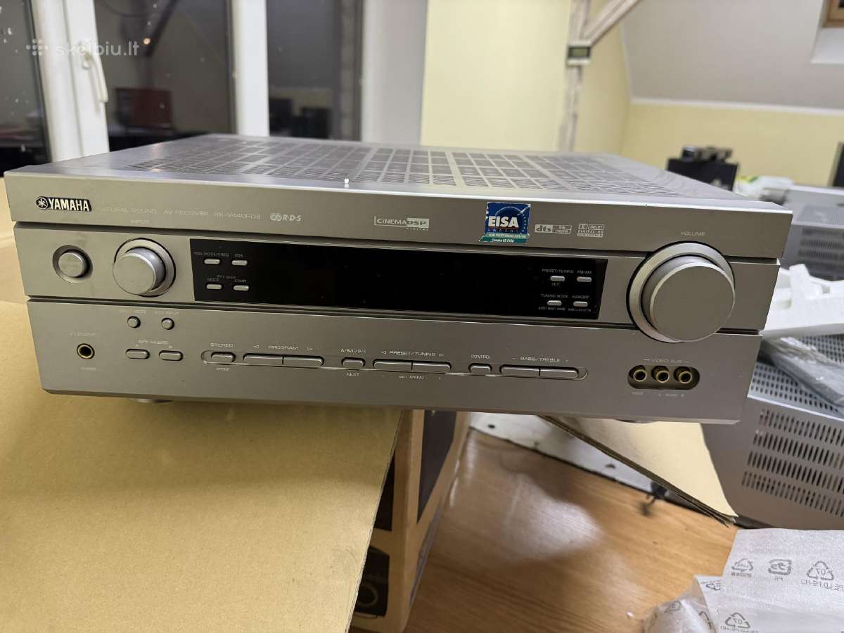 Yamaha Rx-v440rds – beveik naujas, su dėže ir pult
