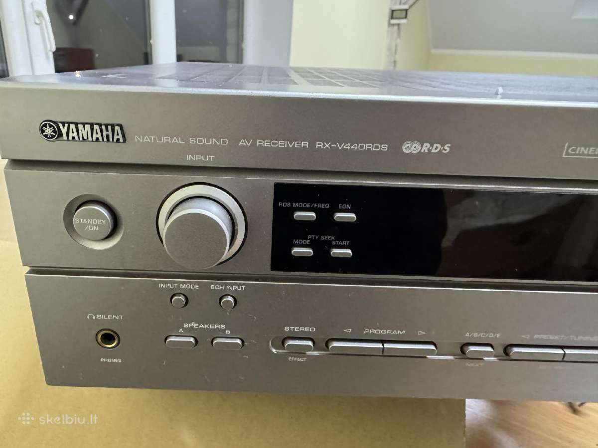 Yamaha Rx-v440rds – beveik naujas, su dėže ir pult - nuotraukos Nr. 4