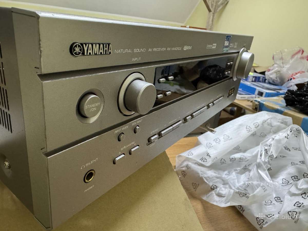 Yamaha Rx-v440rds – beveik naujas, su dėže ir pult - nuotraukos Nr. 6