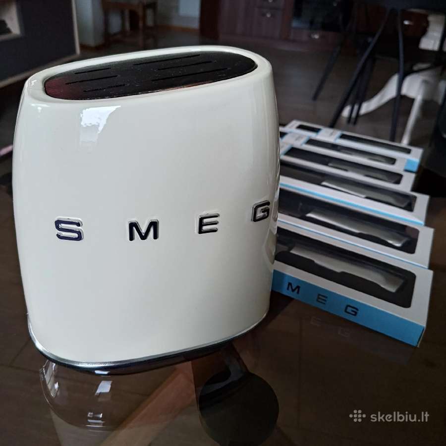 Naujas Smeg peilių blokas