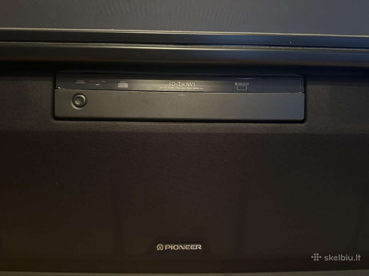 Pioneer Sd-t50w1 Hi-fi Retro Televizorius – 50 col - nuotraukos Nr. 2