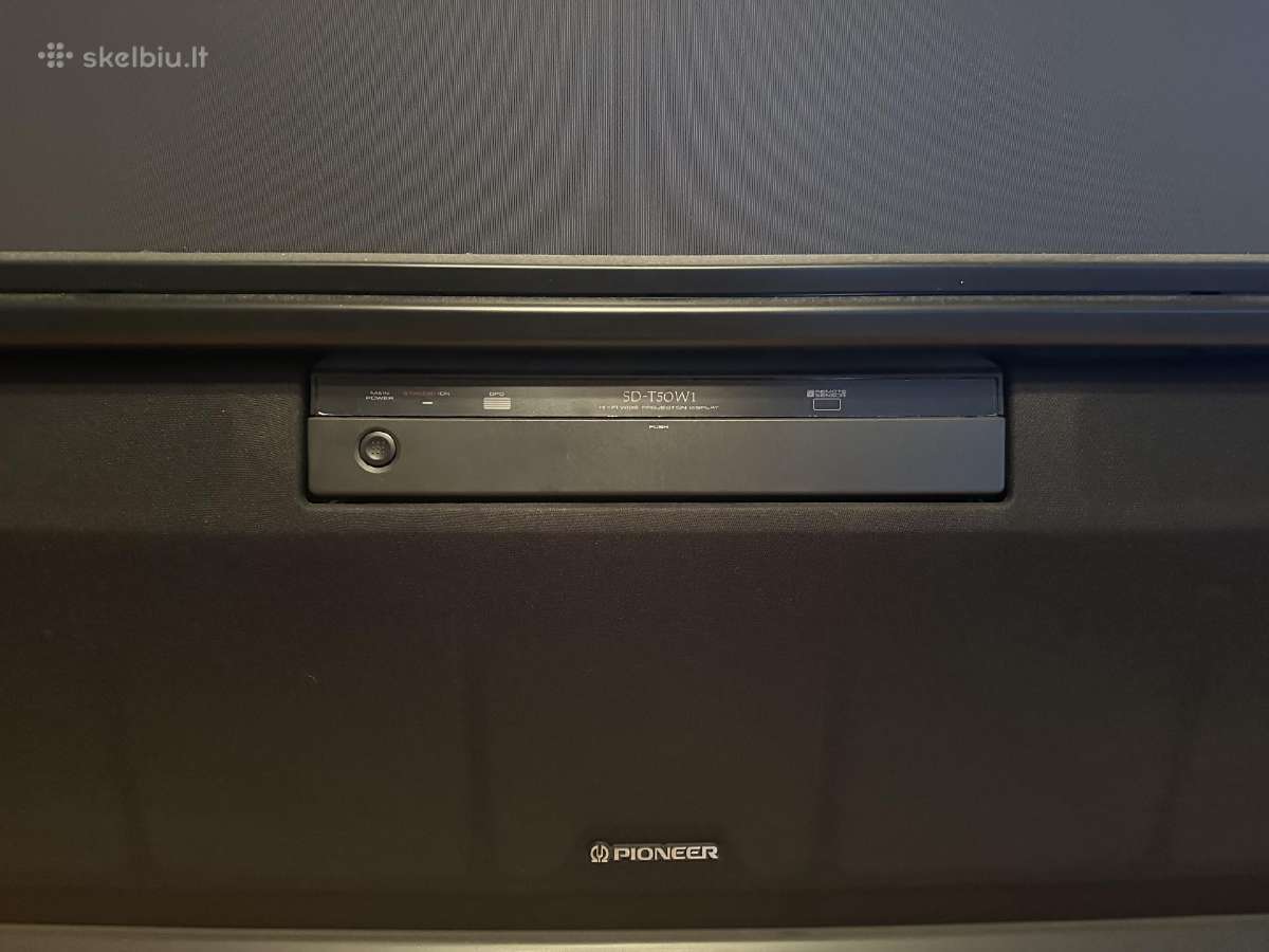 Pioneer Sd-t50w1 Hi-fi Retro Televizorius – 50 col - nuotraukos Nr. 3