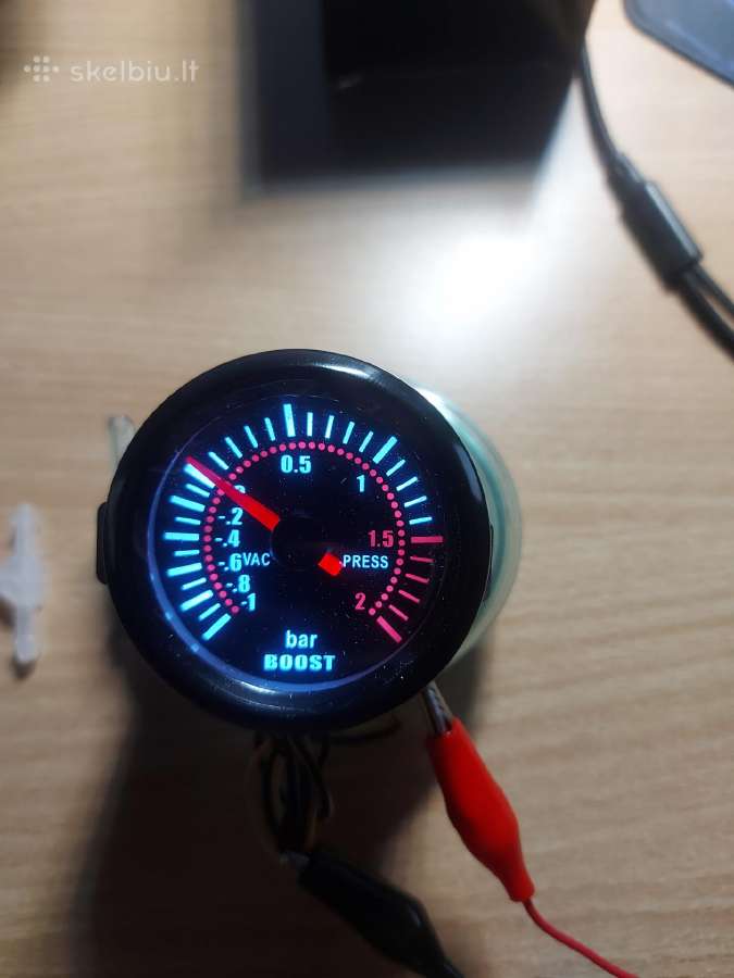 Boost gauges, turbinos matuoklis