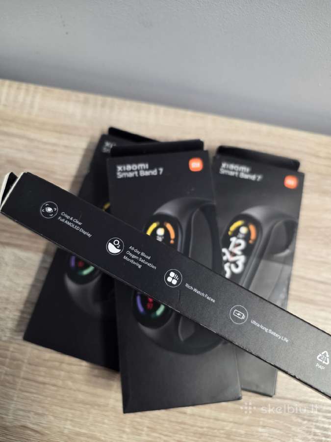 Naujos Xiaomi Mi Band 7 išmaniosios apyrankės - nuotraukos Nr. 3