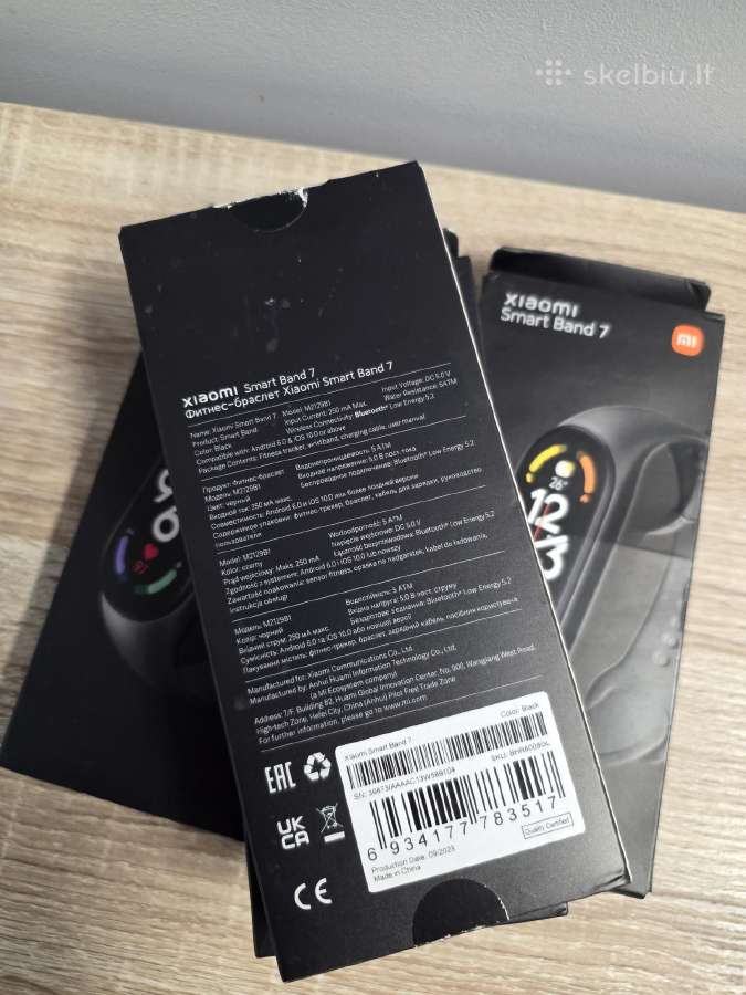 Naujos Xiaomi Mi Band 7 išmaniosios apyrankės - nuotraukos Nr. 4