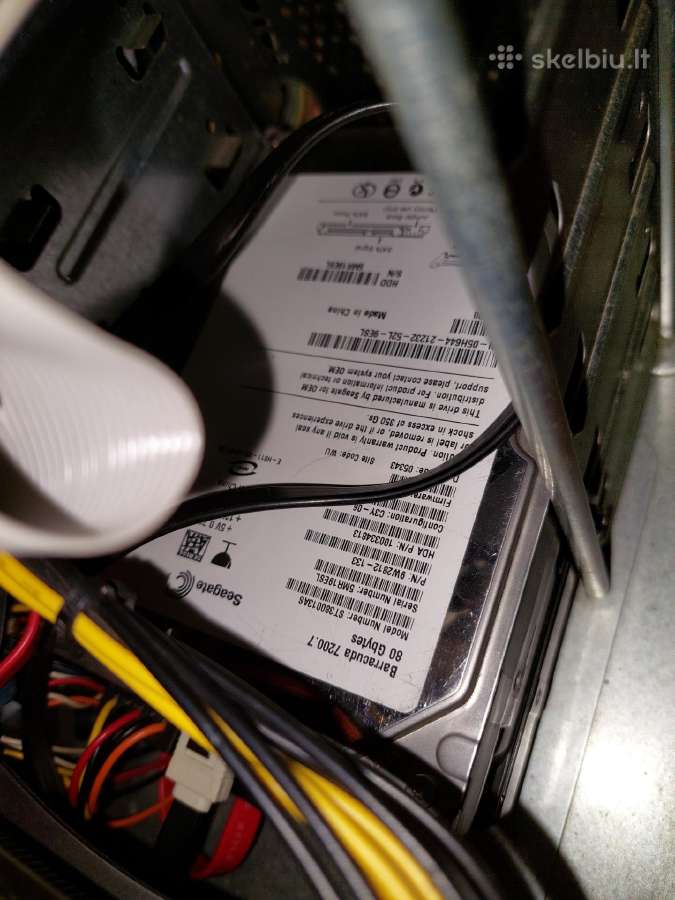 Kompiuteris + 80gb HDD - nuotraukos Nr. 10