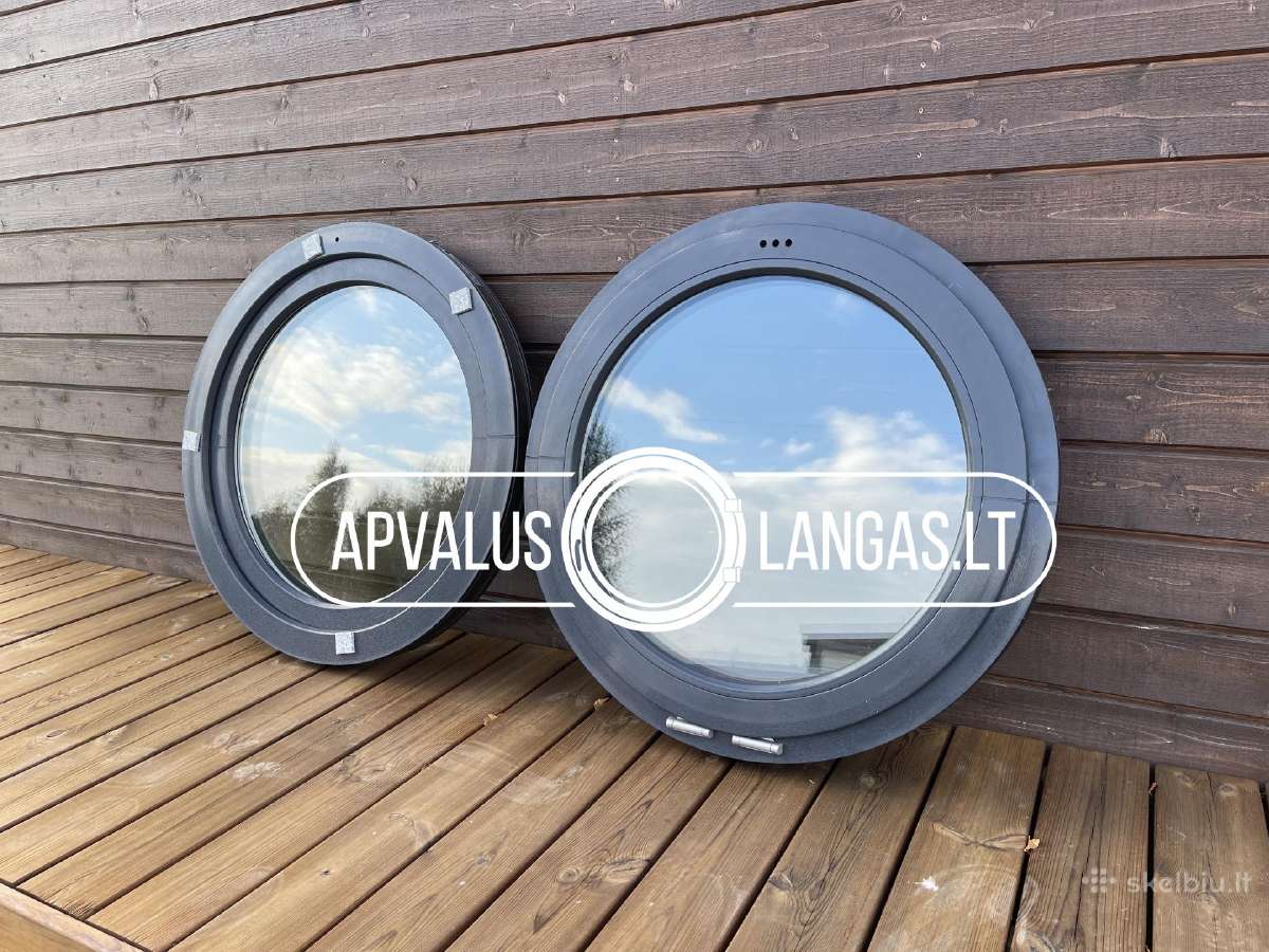 Apvalūs langai, ovalūs langai, arkiniai langai - nuotraukos Nr. 2