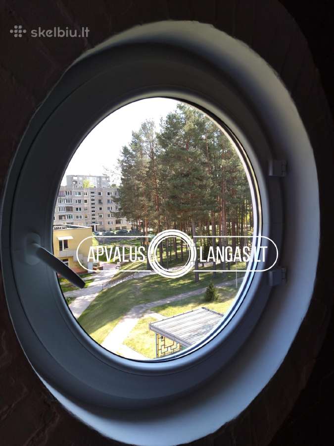 Apvalūs langai, ovalūs langai, arkiniai langai - nuotraukos Nr. 7