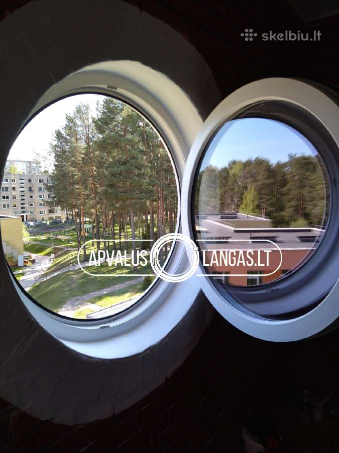 Apvalūs langai, ovalūs langai, arkiniai langai - nuotraukos Nr. 8