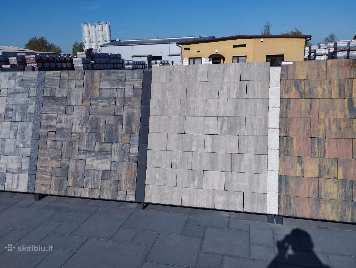 Parduodamos kokybiškos gražios grindinio trinkelės