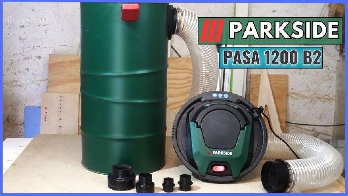 Didelio greičio ir tūrio siurblys parkside ciklona - nuotraukos Nr. 3