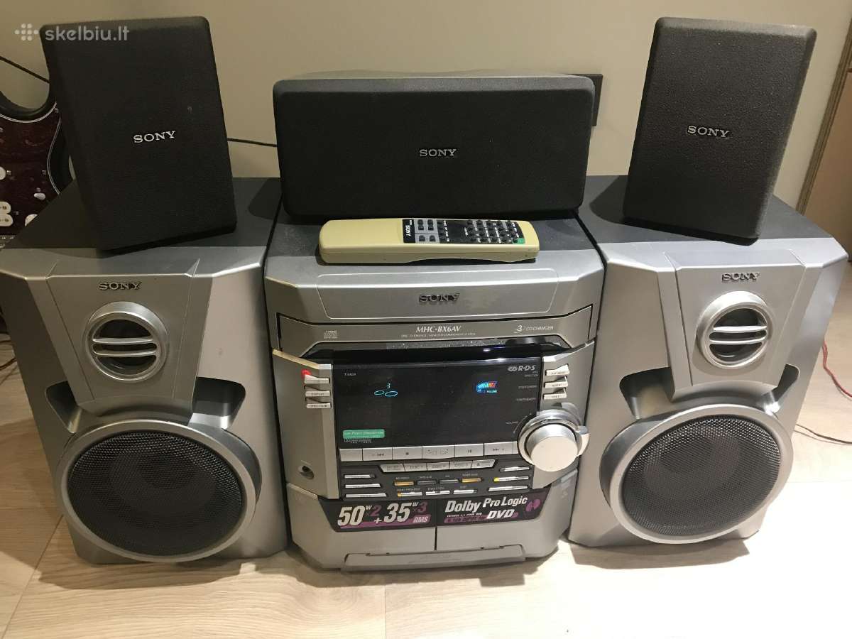 Sony Mhc-bx6av muzikinis centras