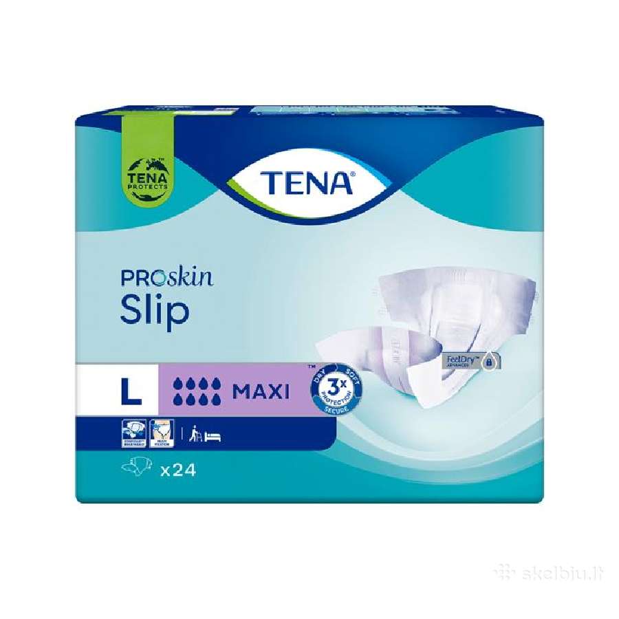 Sauskelnės suaugusiems Tena / Seni M L XL dydis - nuotraukos Nr. 8