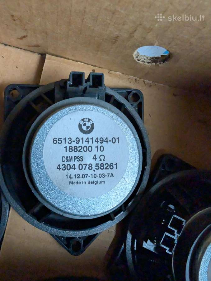 Bmw e70 hi-fi garso kaloneles - nuotraukos Nr. 3