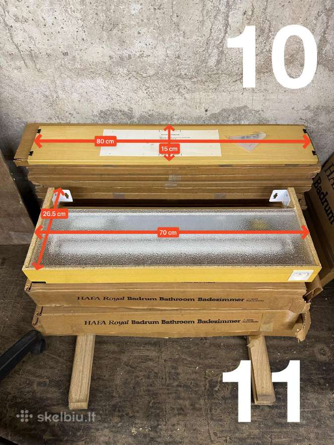 Vonios arba virtuvės spintelių durelės Hafa Royal - nuotraukos Nr. 22