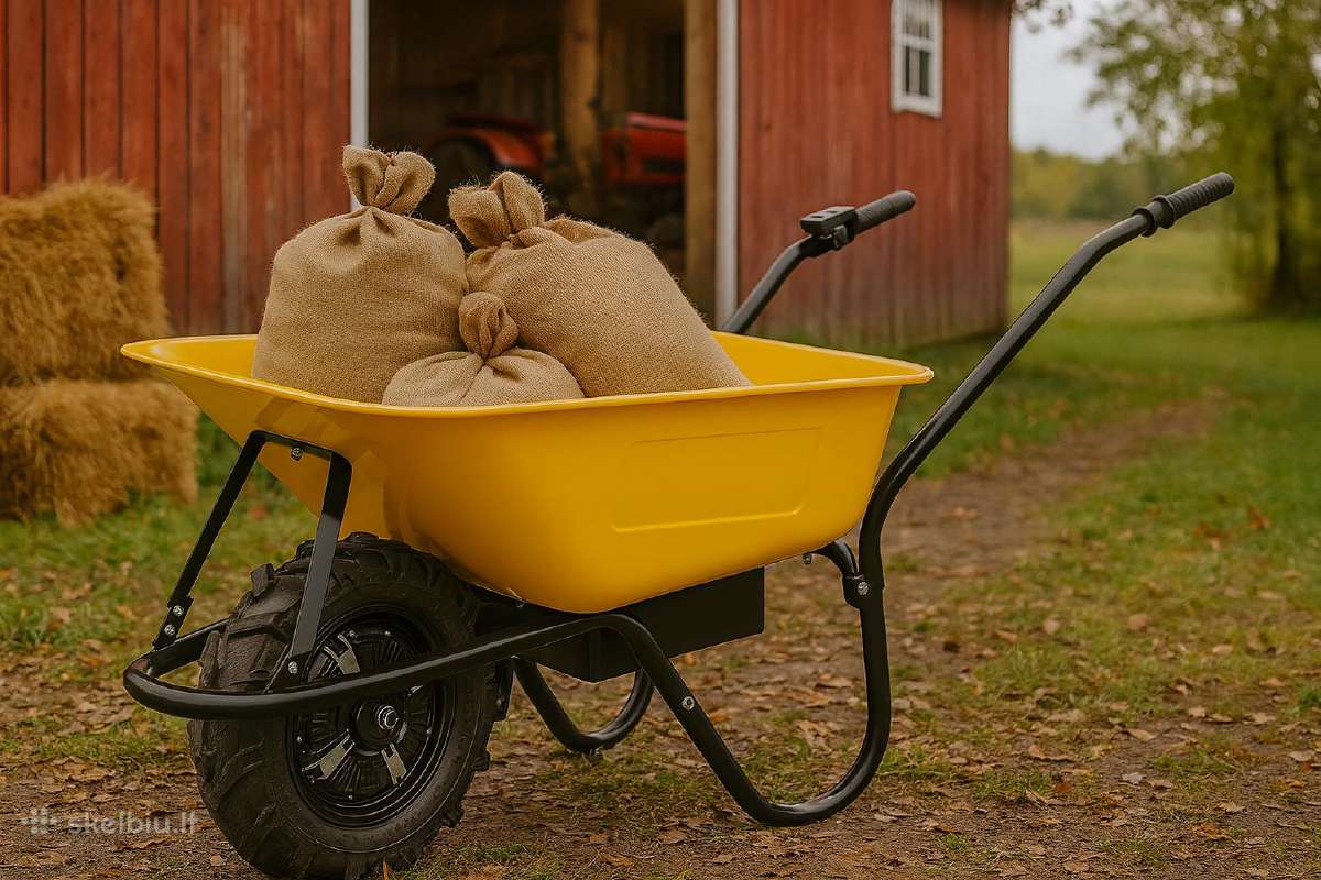 Akumuliatoriniai karučiai Jūsų patogiam darbui! - nuotraukos Nr. 4