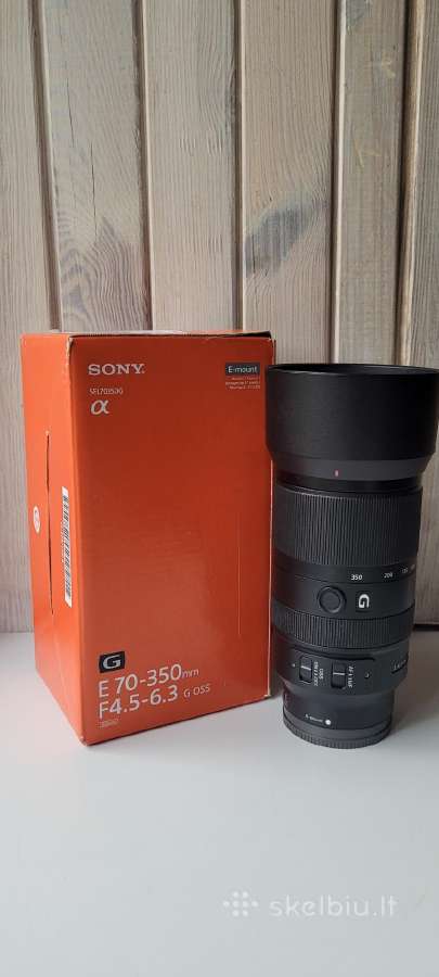 Sony E 4.5-6.3 G Oss objektyvas